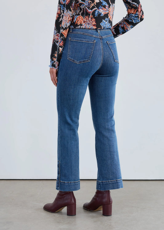 Pull On Boot Ankle Denim/ Dark Vintage