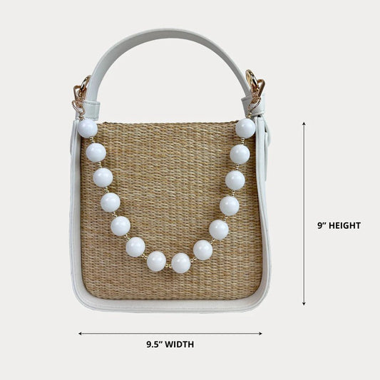 Ah - Dorned Carly Raffia Crossbody - Hello Beautiful BoutiquePurses/BagsAh - Dorned