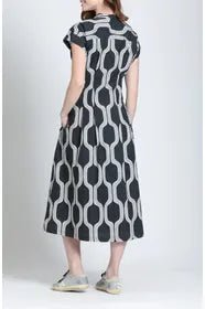 APNY Cotton Tie-Waist A-Line Dress - Hello Beautiful BoutiqueAPNY