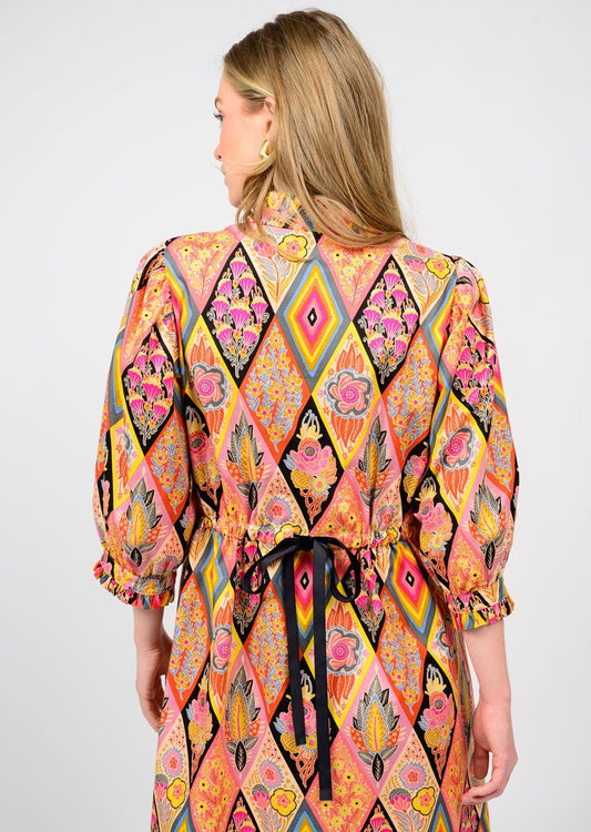 Back Tie Dress 73659 - Hello Beautiful BoutiqueDressUncle Frank