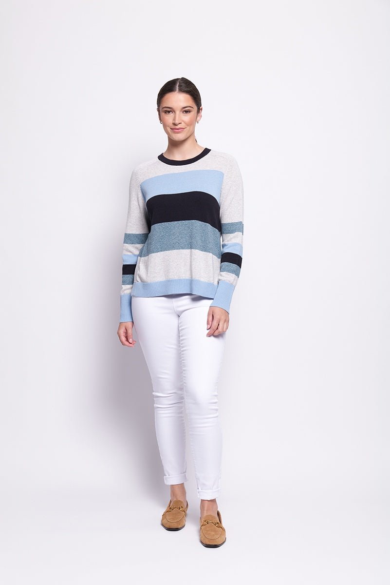 By the Rules Sweater P - 8044 - Hello Beautiful BoutiqueSweaterFoil