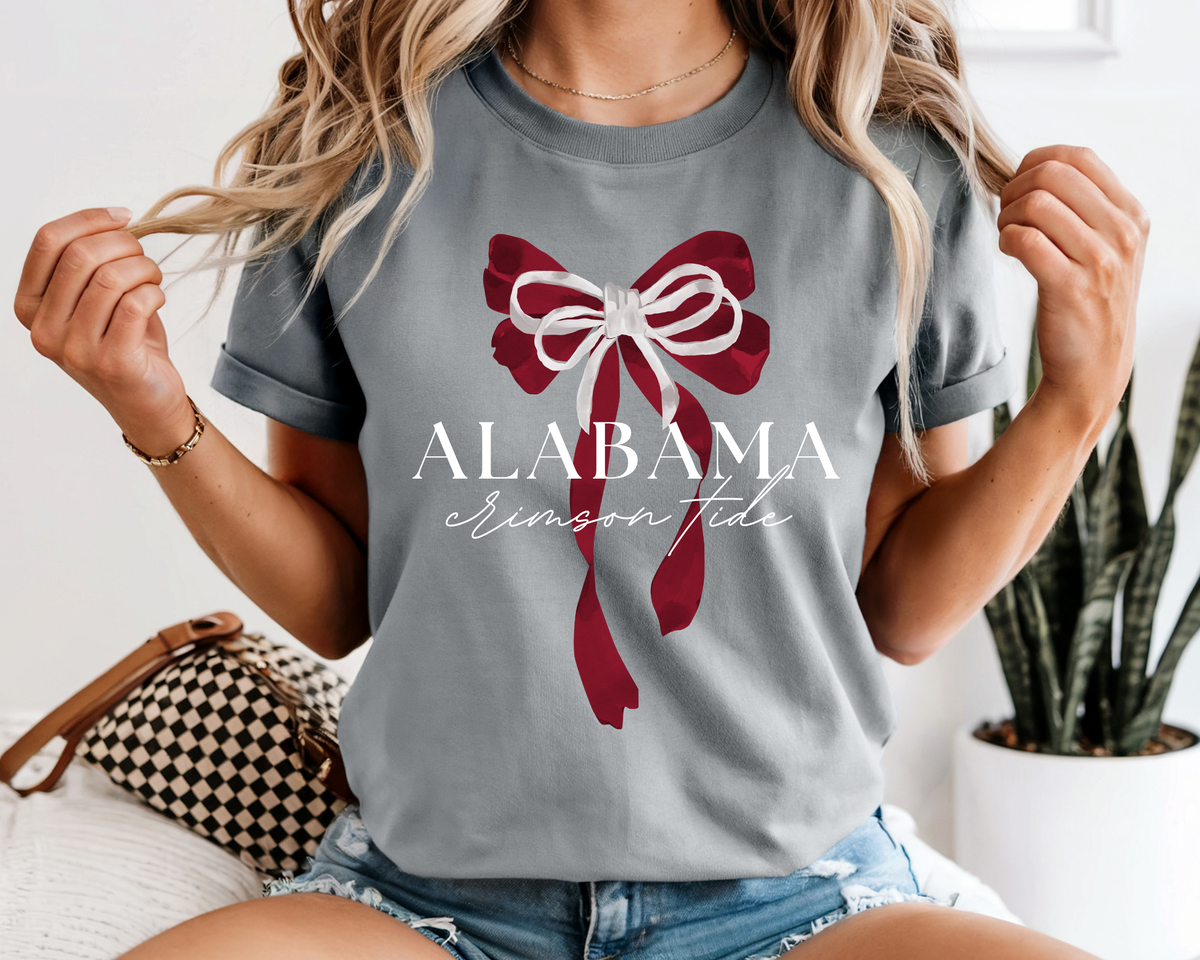 Alabama Bow Tee