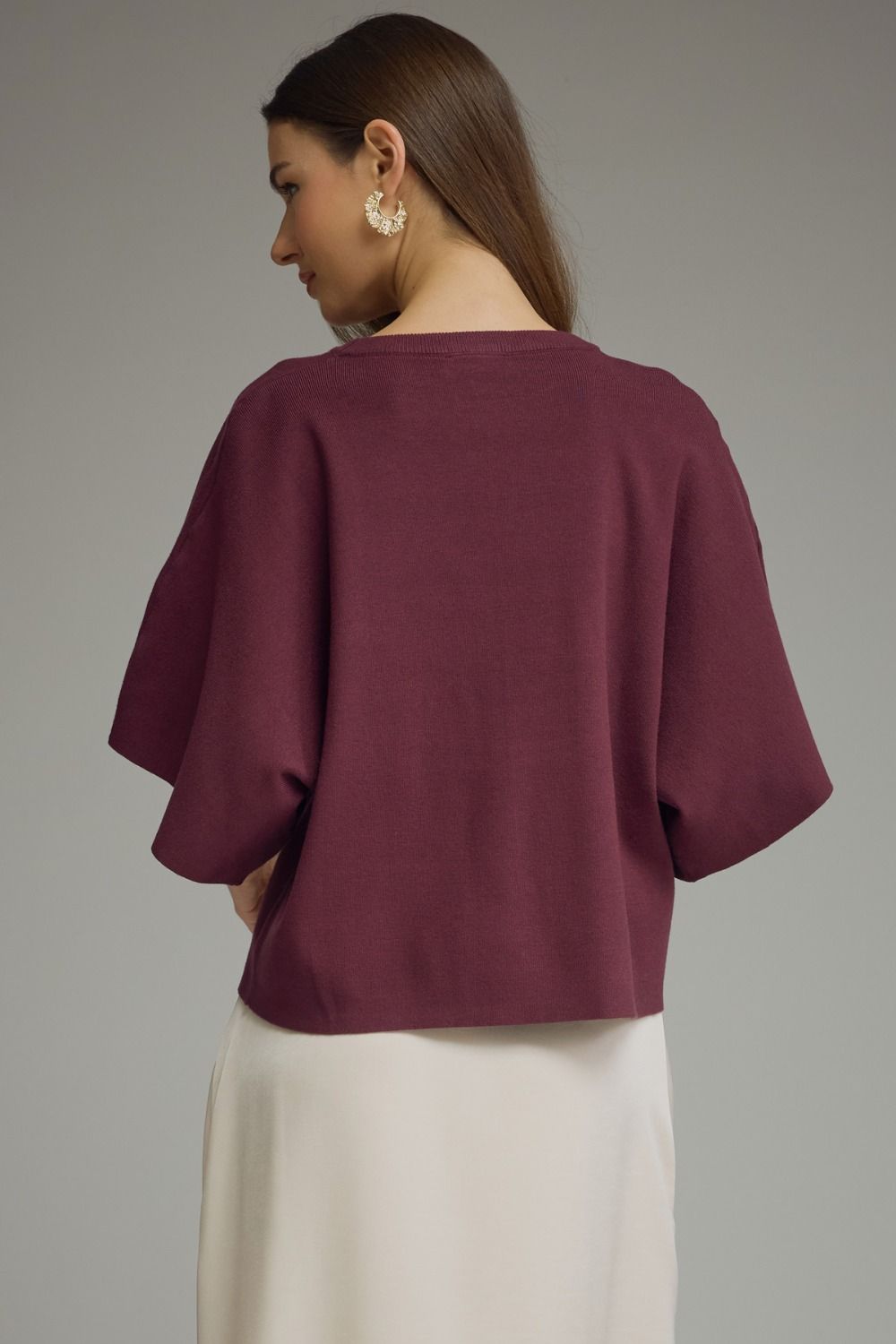 Short Sleeve Knit Top T31013