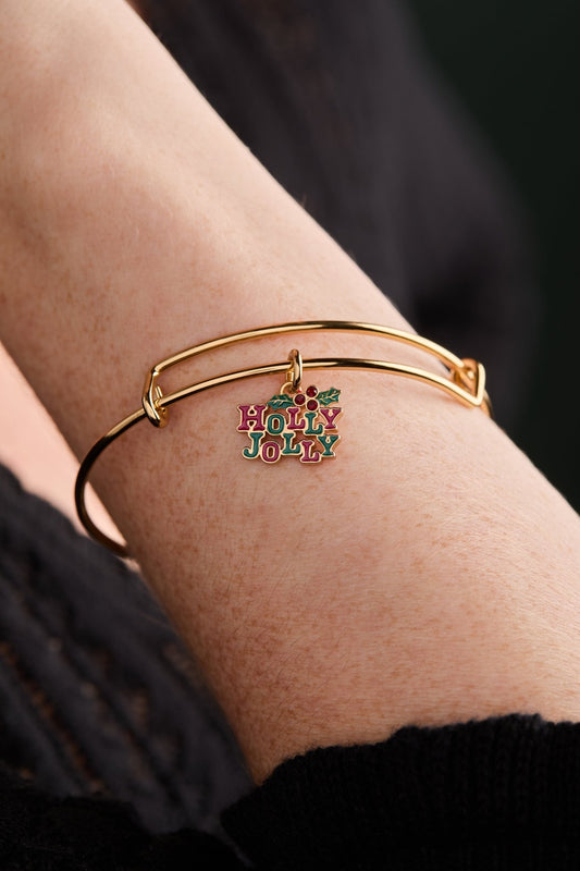 'Holly Jolly' Charm Bangle - Hello Beautiful BoutiqueBraceletsALEX AND ANI