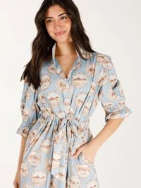 Holly Shae Designs Catherine Dress in Dinner Plates - Hello Beautiful BoutiqueDress/ MaxiHolly Shae Designs