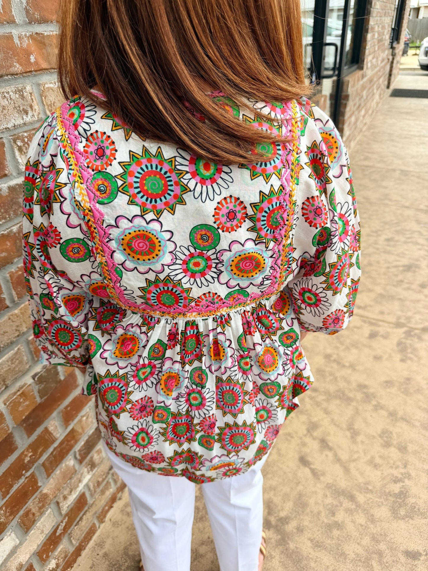Ivy Jane Abundant Colors Top 650461 - Hello Beautiful BoutiqueTopUncle Frank