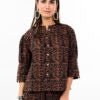 Ivy Jane Autumn Print Button-Front Poet Shirt 630413 - Hello Beautiful BoutiqueTopIvy Jane