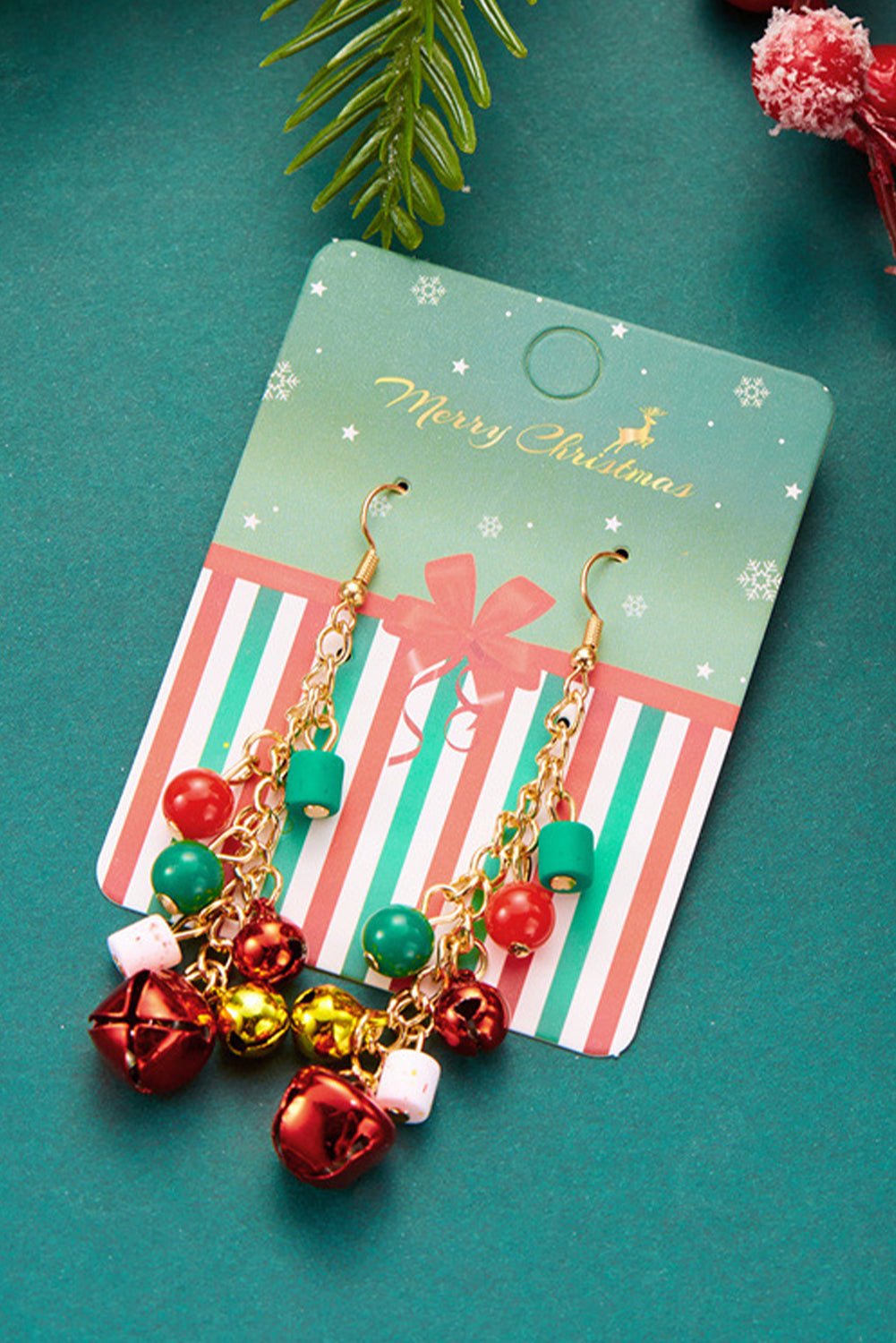 Jordan Bells Dangle Hook Earrings - Hello Beautiful BoutiqueJewelryThreaded Pear