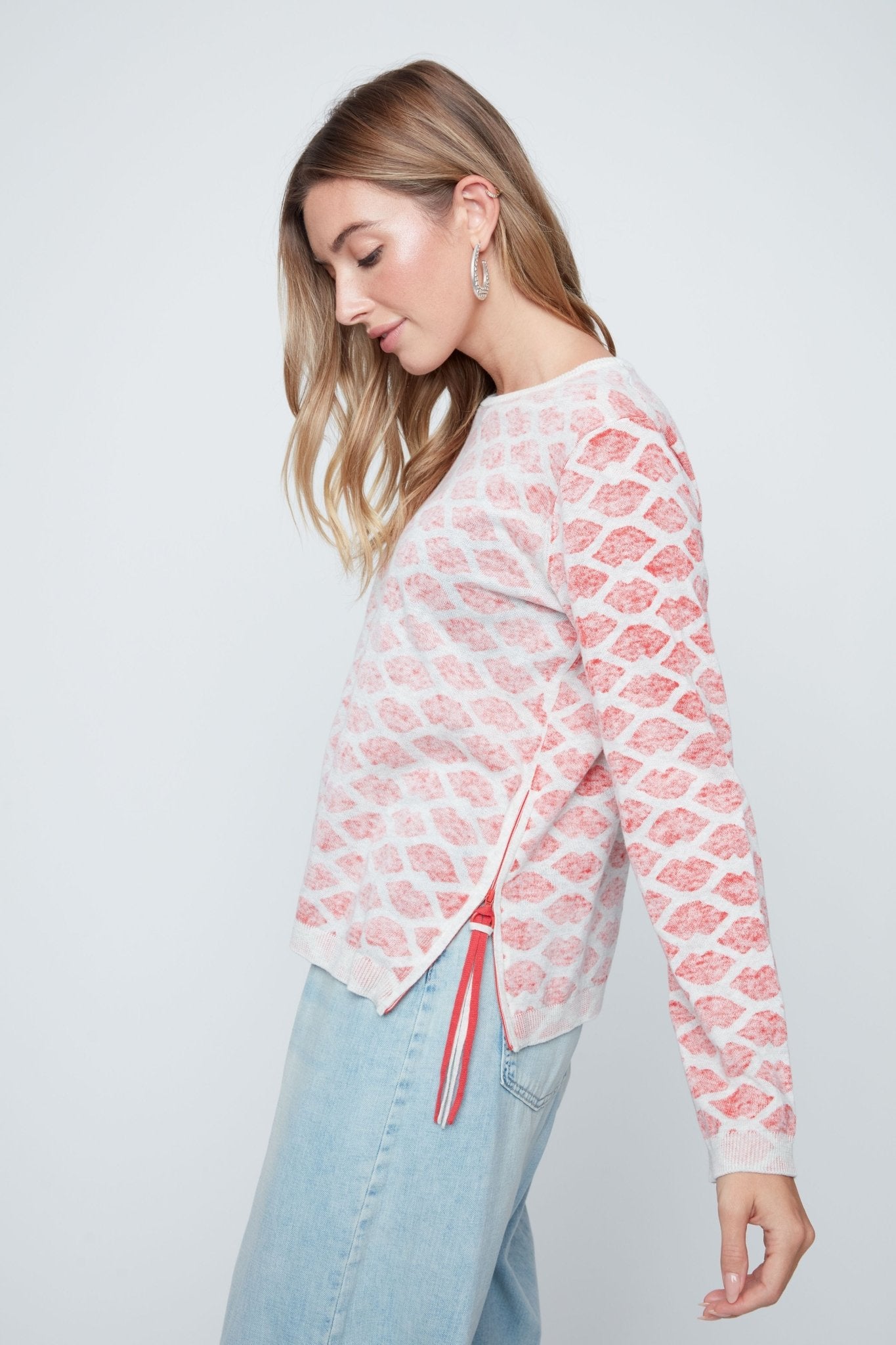 Lip Sweater R6977 - Hello Beautiful BoutiqueTopsRenuar