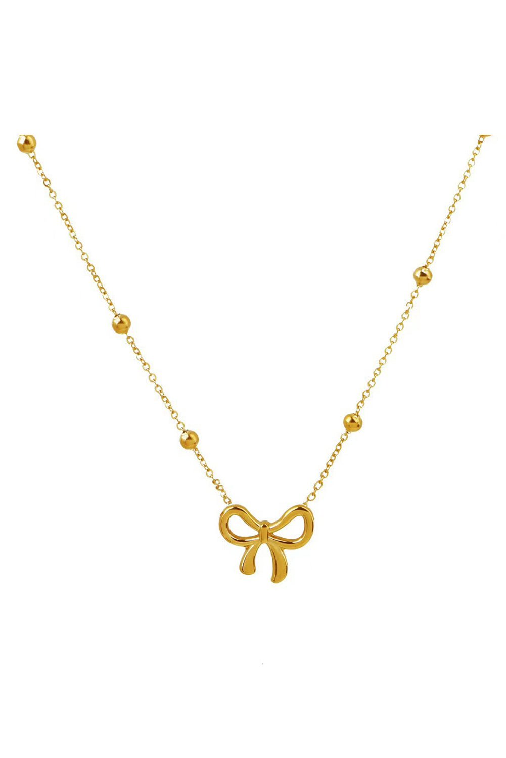 Macie Pendant Plated Choker Necklace - Hello Beautiful BoutiqueJewelryThreaded Pear