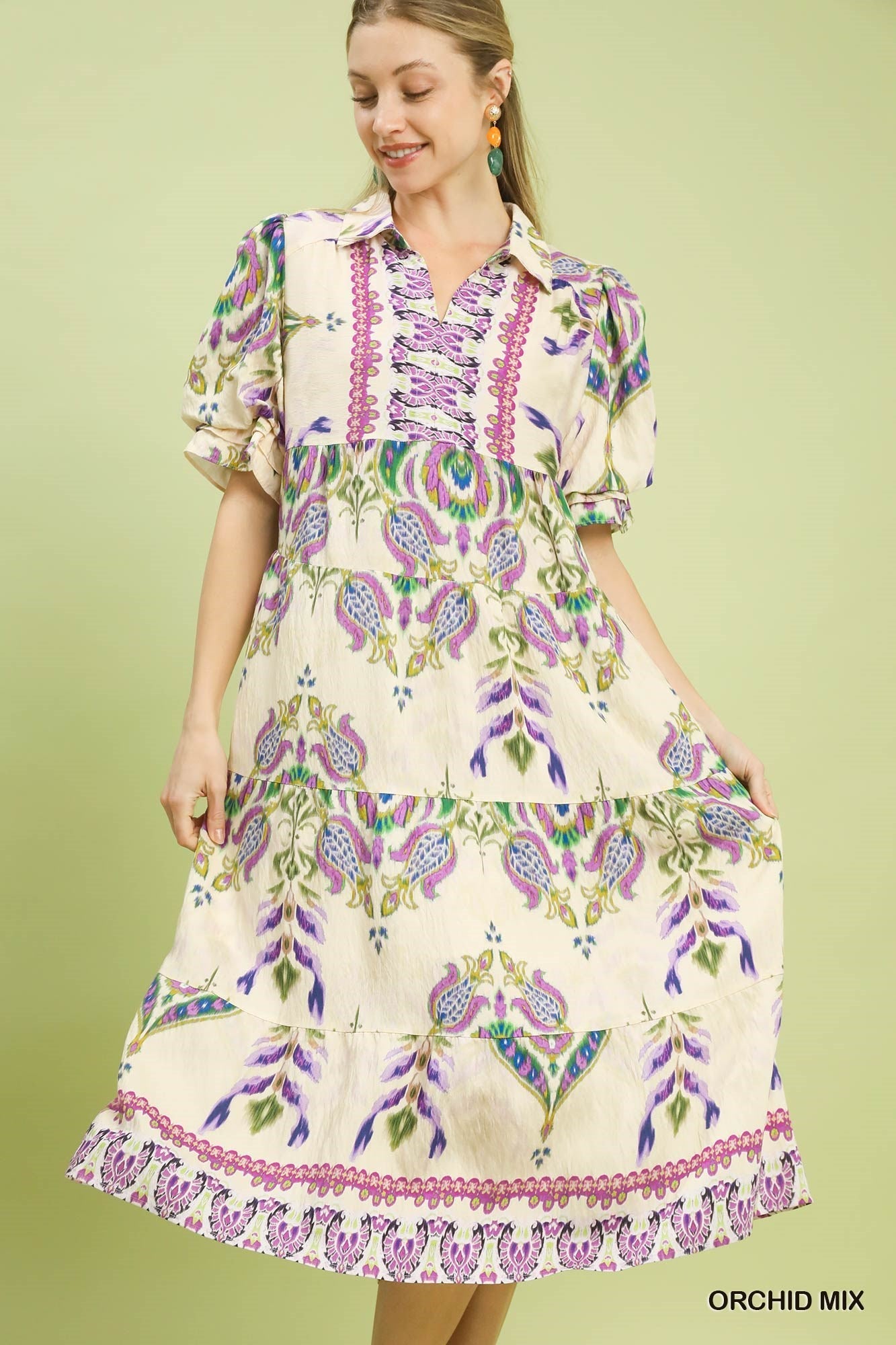 Mix Boho Midi C5507 - Hello Beautiful BoutiqueDressUmgee