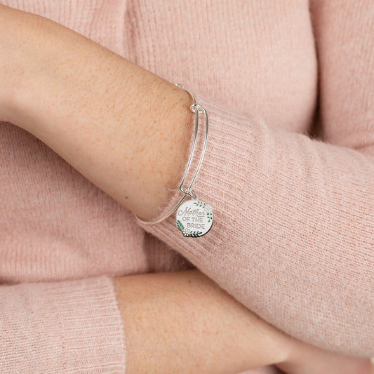 'Mother of the Bride' Charm Bangle - Hello Beautiful BoutiqueBraceletsALEX AND ANI