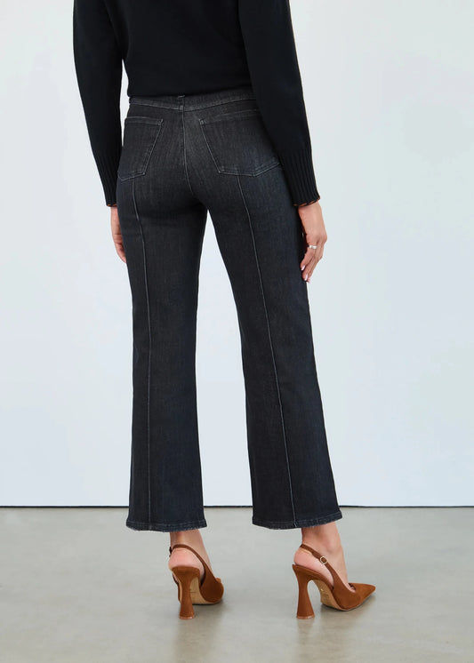 Olivia Pintuck Wide Leg Denim - Hello Beautiful BoutiqueJeansFrench Dressing Jeans
