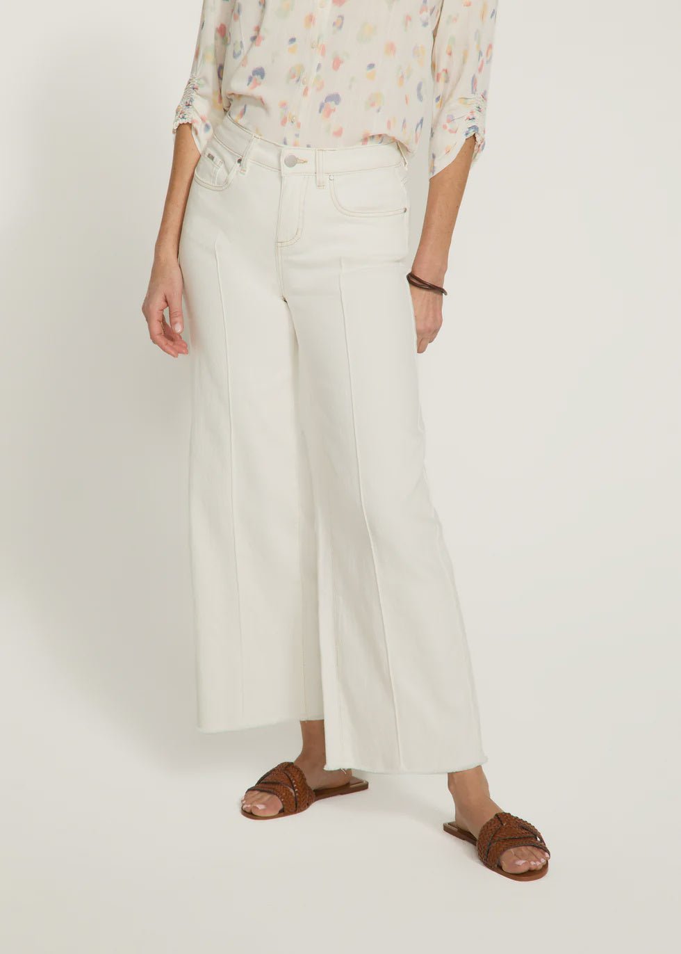 Olivia Wide Ankle Denim 2201948 - Hello Beautiful BoutiqueJeansFrench Dressing Jeans