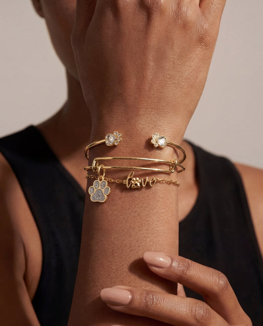 'Paws of Love' Bracelet Set of 3 - Hello Beautiful BoutiqueBraceletsALEX AND ANI