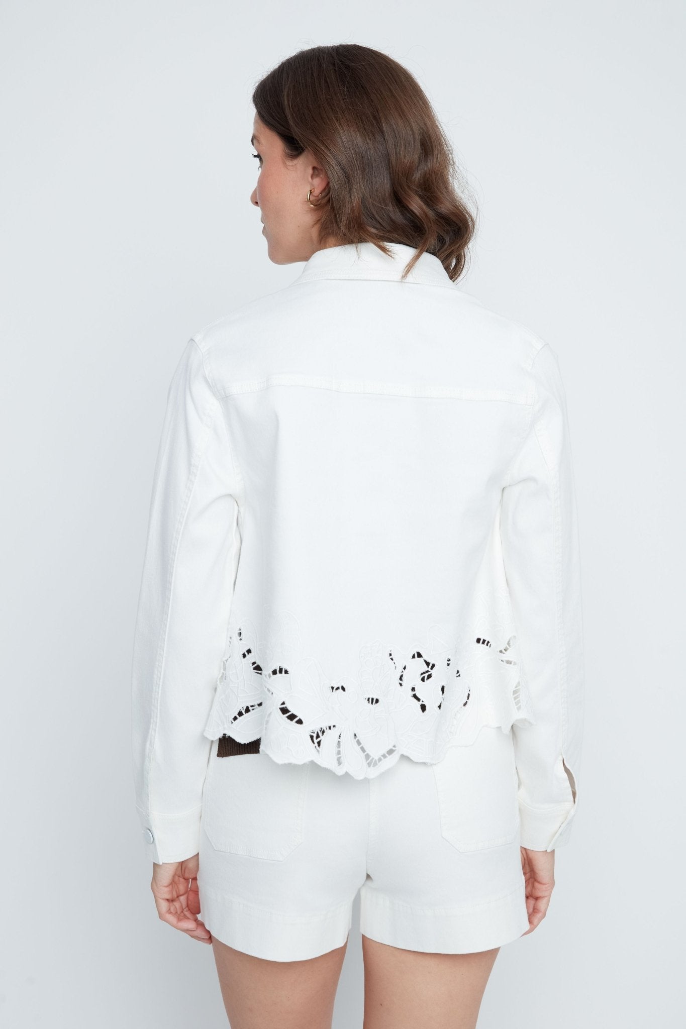 Renuar Jacket with Cutout Trim R3934 - Hello Beautiful BoutiqueJacketRenuar