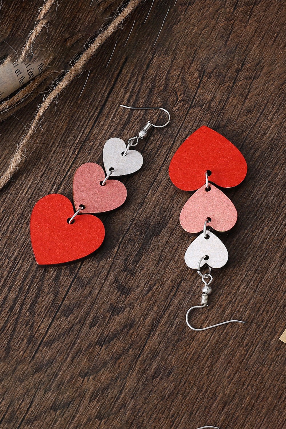 Rosalie Shape Tiered Dangle Earring - Hello Beautiful BoutiqueJewelryThreaded Pear