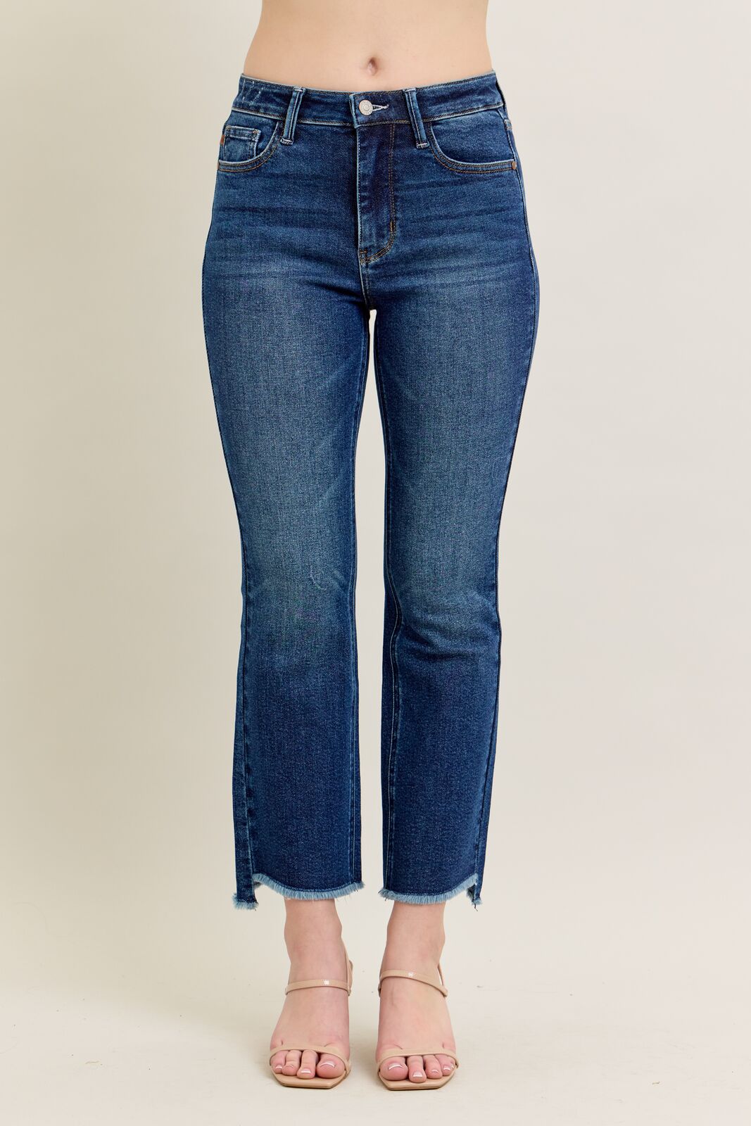 Judy Blue HW Dark Wash Kick Flare 88982