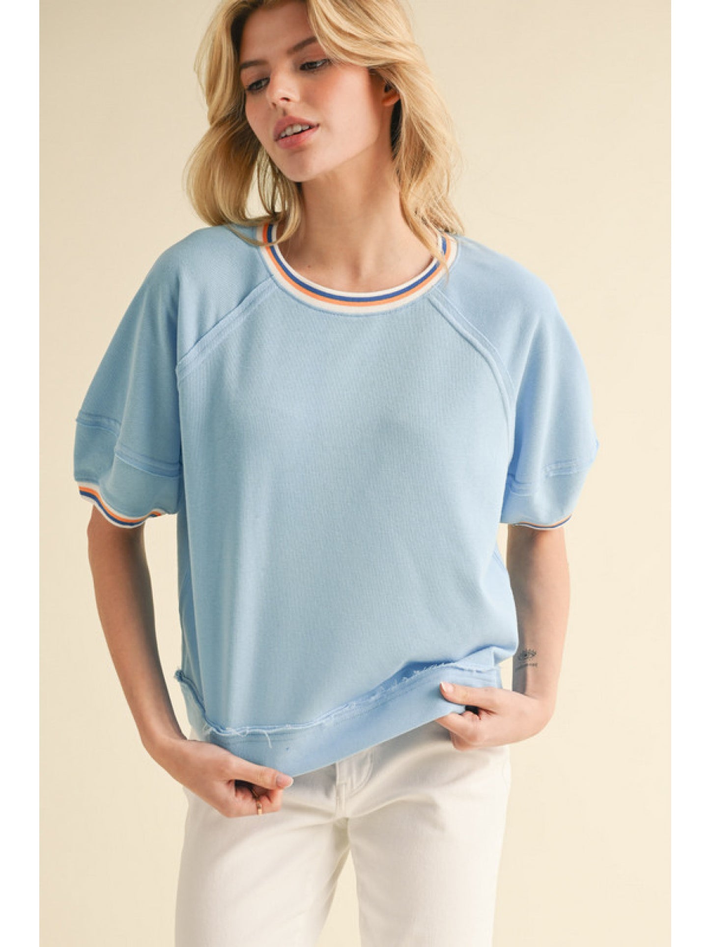 Raglan Sleeve Sweatshirt