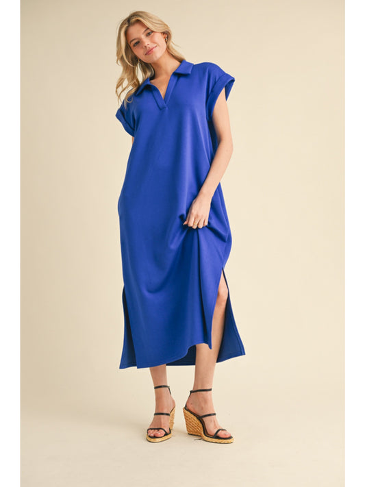 Midi Dress with Side Slit #G11642