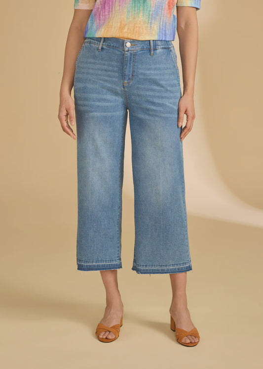 French Dressing Wide Crop Denim Trouser 2203992