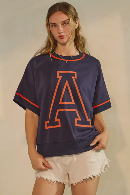 Oversized Game Day Sweatshirt