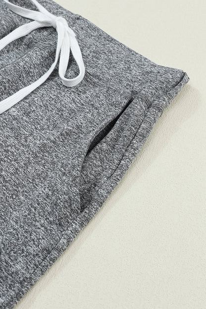 River Drawstring Waist Pocketed Leggings