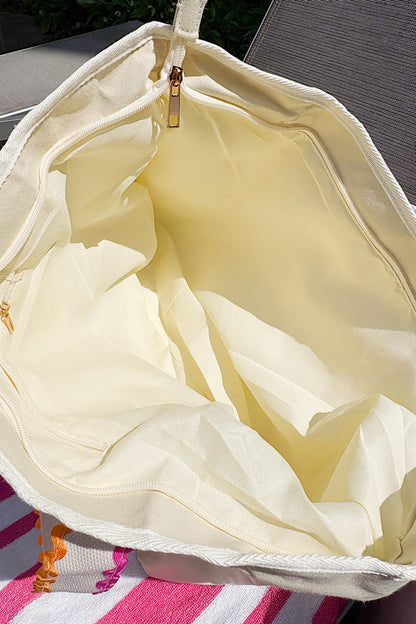 SC - ETA 7/6 - Spencer Rick Rack Trim Tote Bag