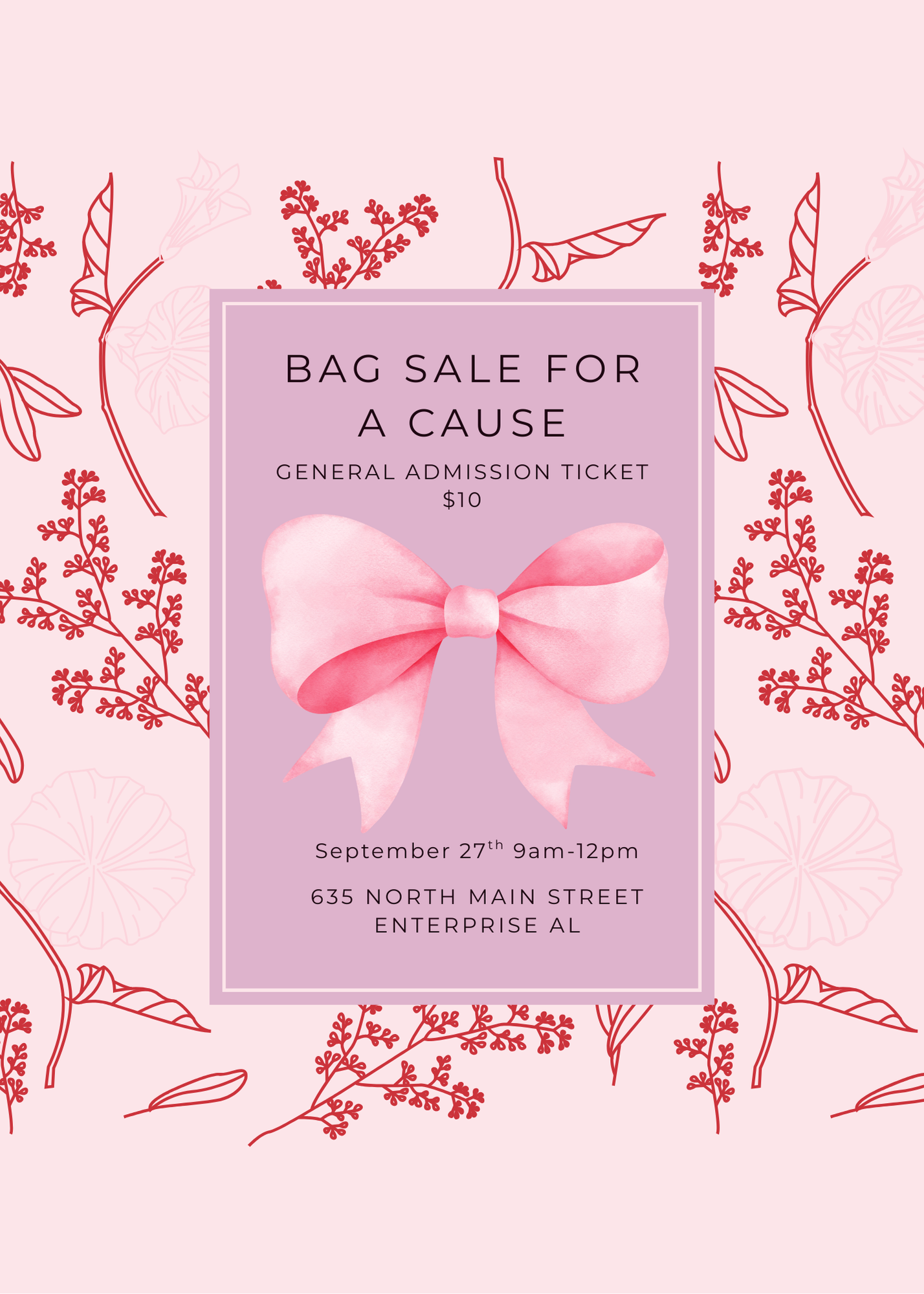 General Admission Ticket / Bag Sale for a Cause