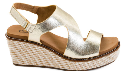 Steppin Out Gold Wedge