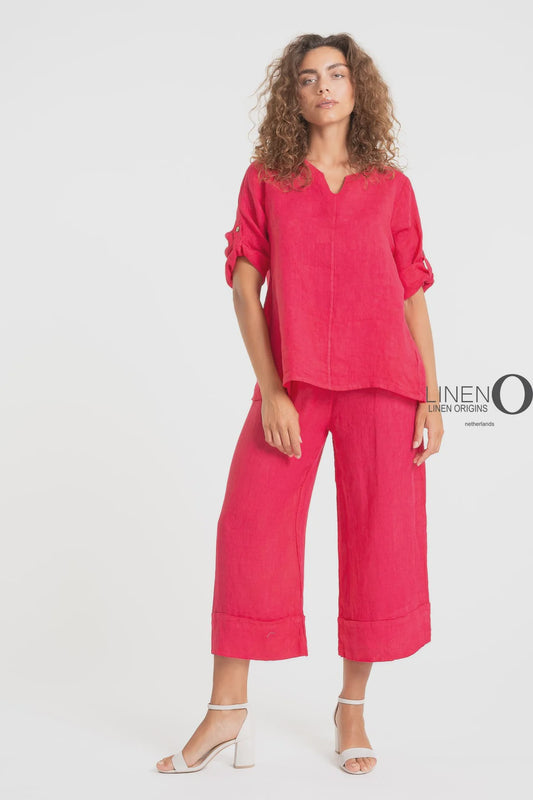 Linen PantUPT1851- Fragola
