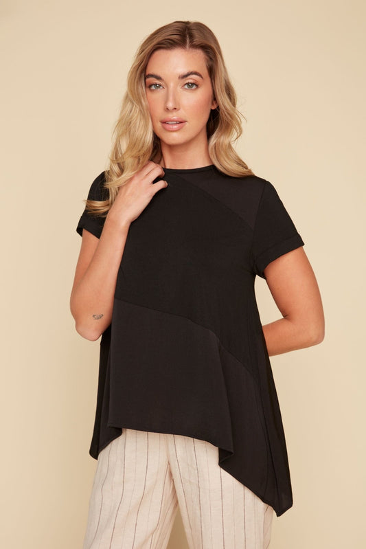 A Line Asymmetrical Top - Hello Beautiful BoutiqueTopRenuar