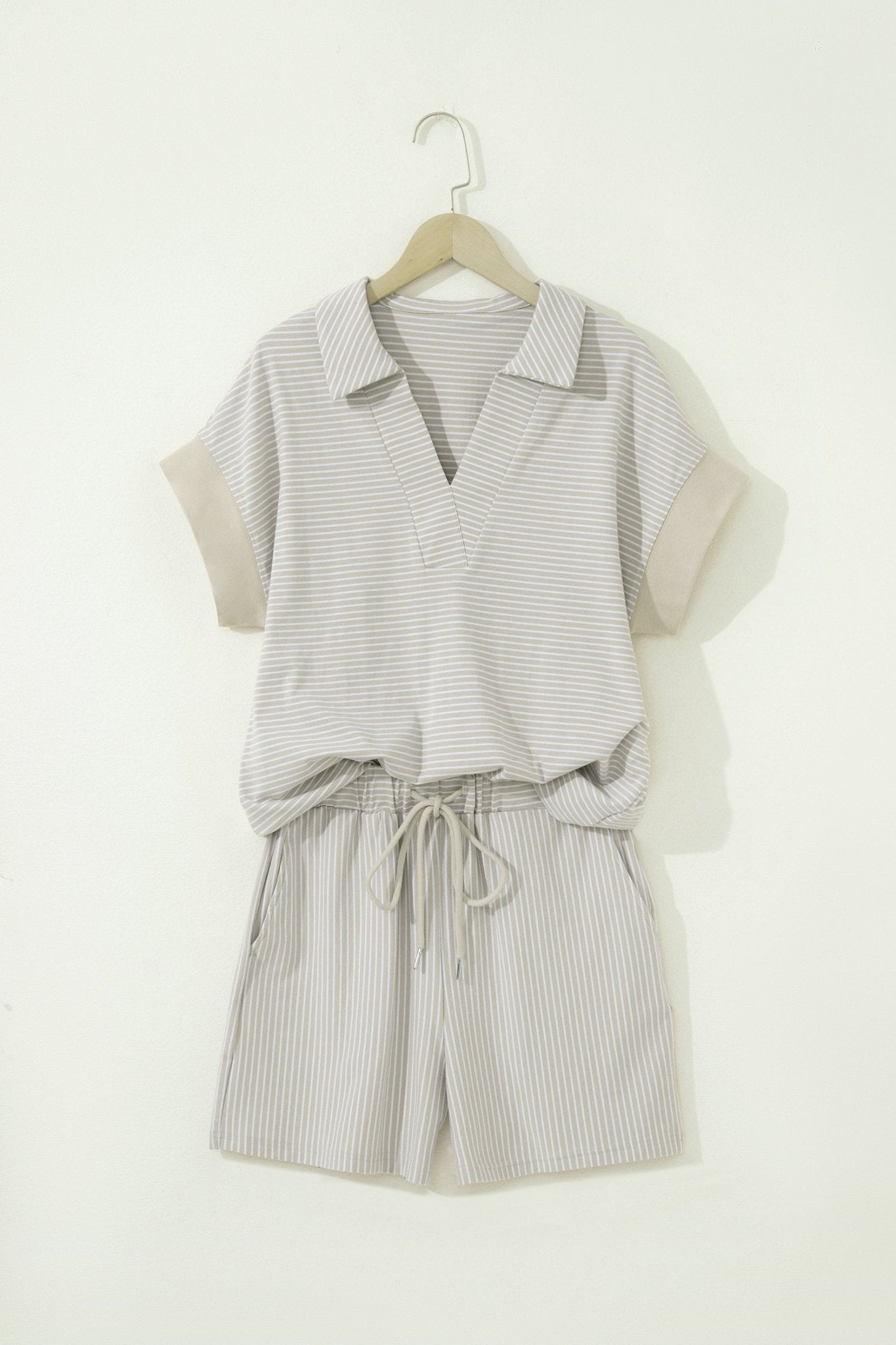 Aadhya Dolman Sleeve Polo Set - Hello Beautiful BoutiqueShort SetsThreaded Pear