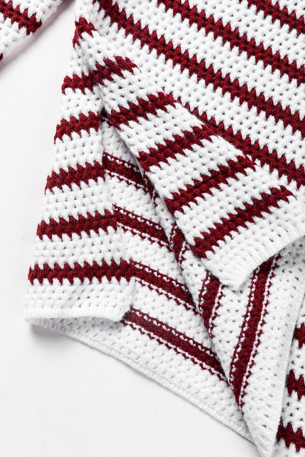Aadhya Knit Hem Baggy Sweater - Hello Beautiful BoutiqueSweatersThreaded Pear