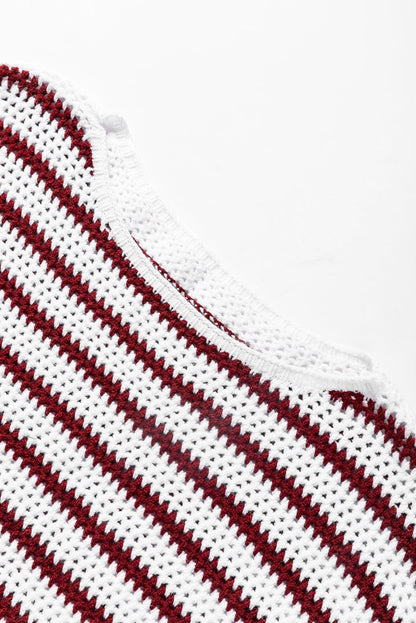 Aadhya Knit Hem Baggy Sweater - Hello Beautiful BoutiqueSweatersThreaded Pear