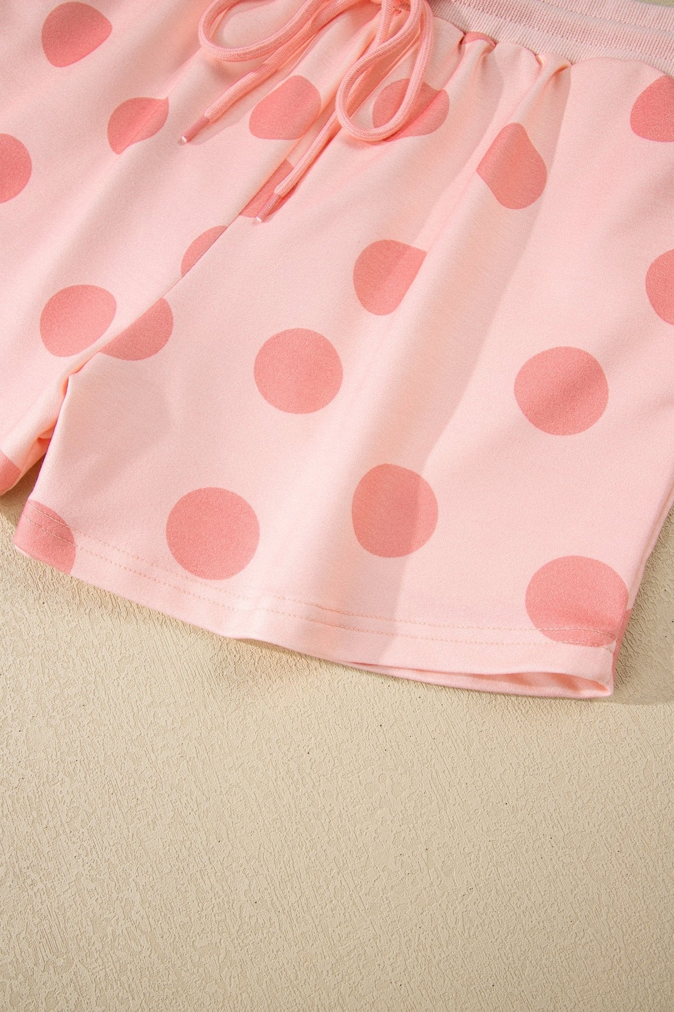 Aadhya Shoulder Pullover Drawstring Shorts - Hello Beautiful BoutiqueShort SetsThreaded Pear