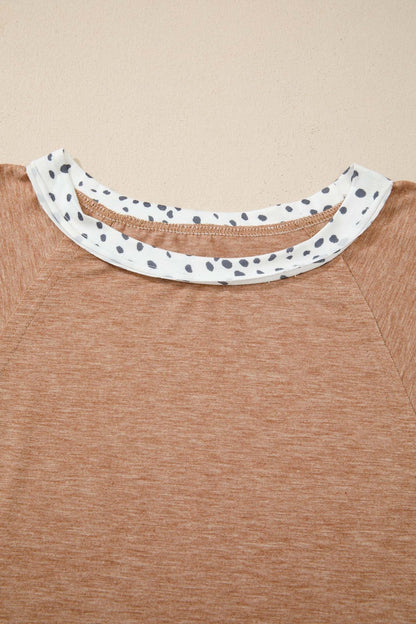 Abigail Color Block Patchwork PLUS Tee - Hello Beautiful BoutiquePlus Size TopsThreaded Pear