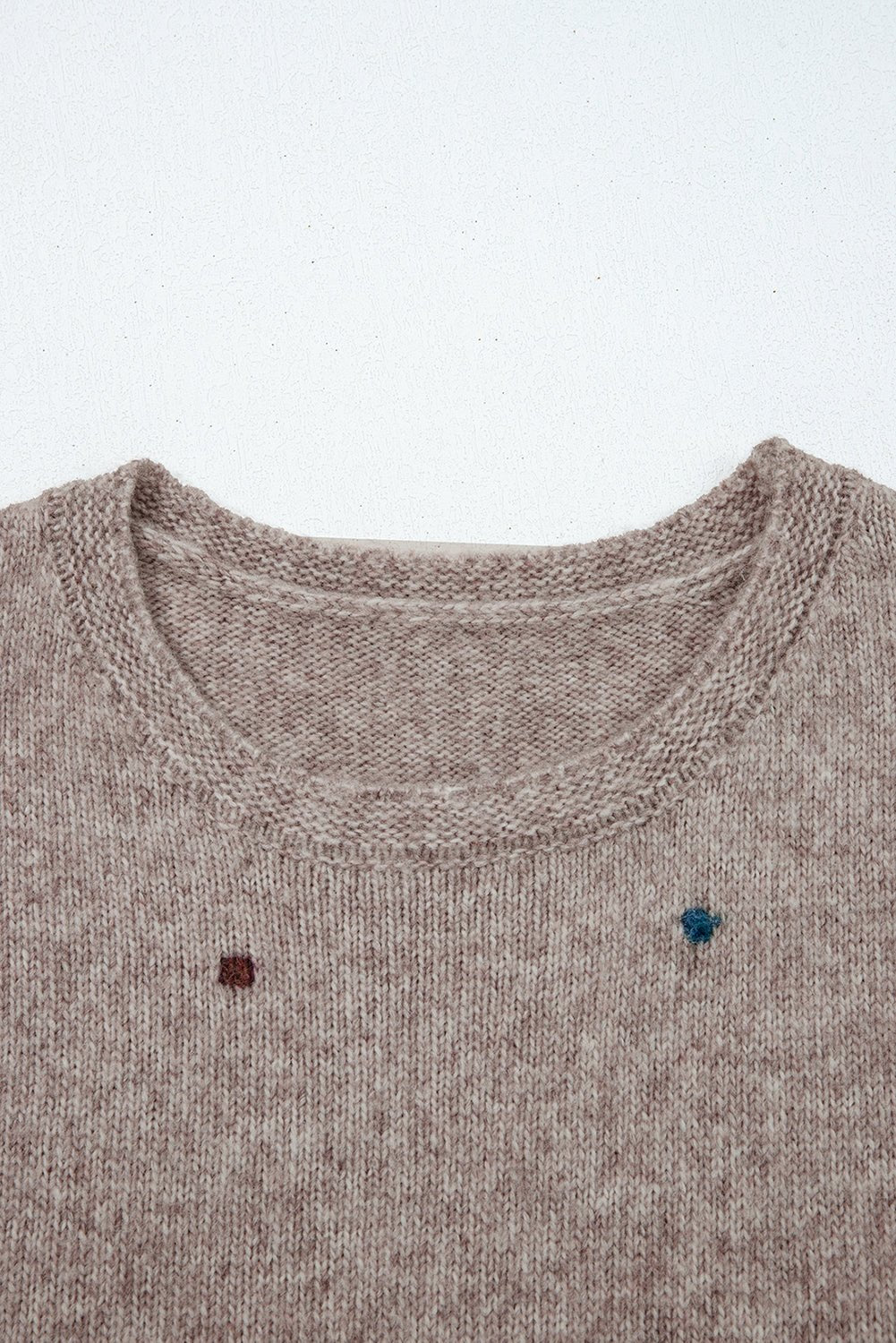 Abigail Detail Drop Shoulder Sweater - Hello Beautiful BoutiqueSweatersThreaded Pear