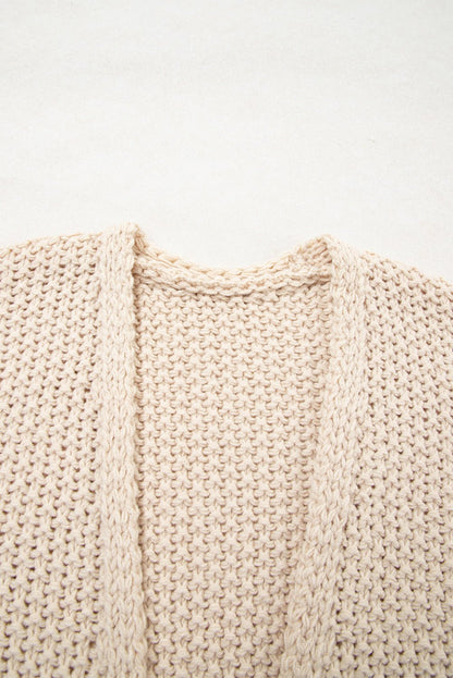 Adalee Crochet Open Front PLUS Cardigan - Hello Beautiful BoutiquePlus Size Sweaters & CardigansThreaded Pear
