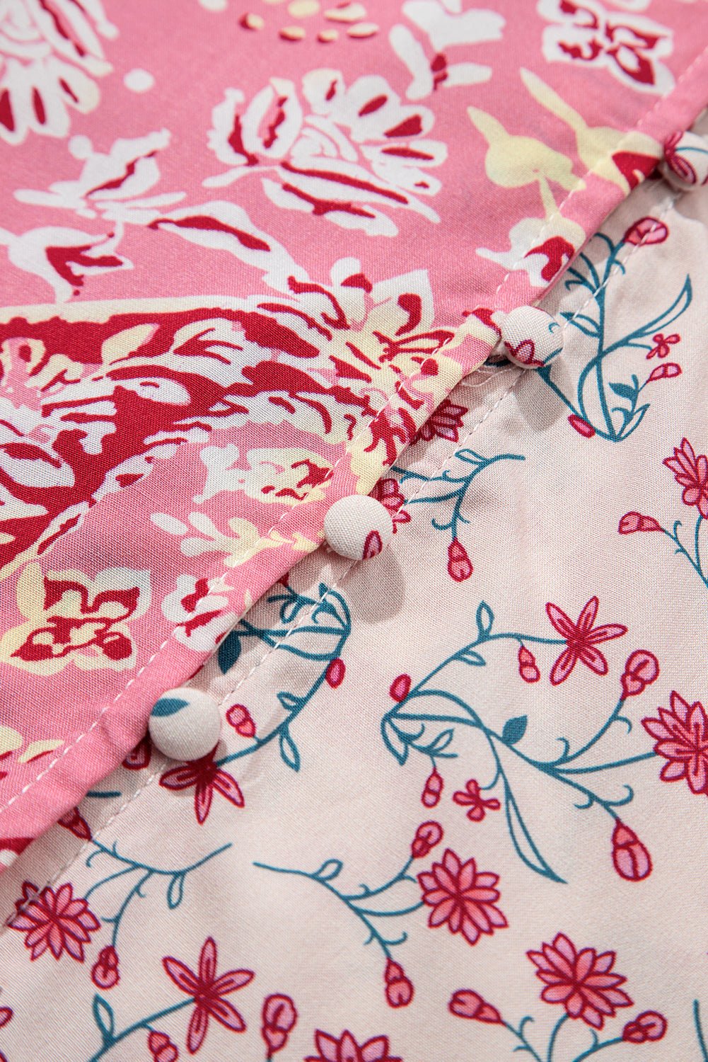 Adalee Printed Puff Sleeve Shirt - Hello Beautiful BoutiqueBlouses & ShirtsThreaded Pear