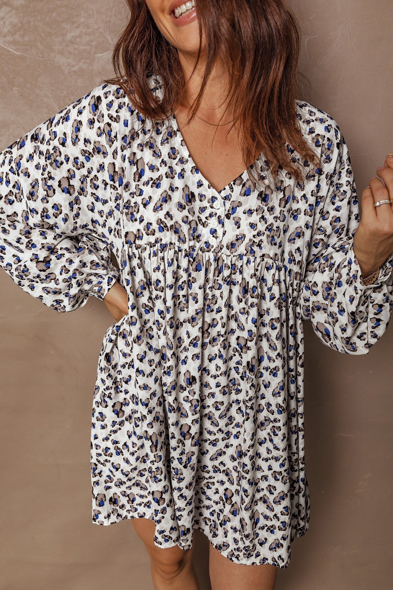 Adaline Long Sleeve Mini Dress - Hello Beautiful BoutiqueMini DressesThreaded Pear