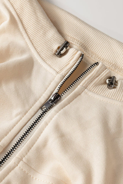 Adalynn Kangaroo Half Zipper Hoodie - Hello Beautiful BoutiqueSweatshirts & HoodiesThreaded Pear
