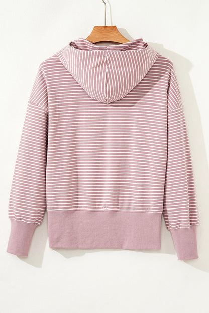 Addilyn Shoulder Loose Fit Hoodie - Hello Beautiful BoutiqueSweatshirts & HoodiesThreaded Pear