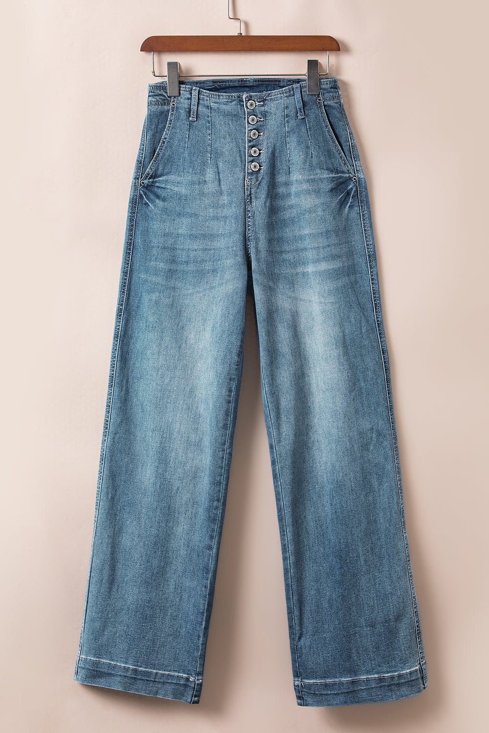 Addilyn Straight Loose Leg Jeans - Hello Beautiful BoutiqueJeansThreaded Pear