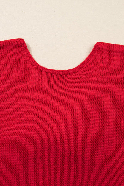 Addison Backless Bubble Sleeve Sweater - Hello Beautiful BoutiqueSweatersThreaded Pear