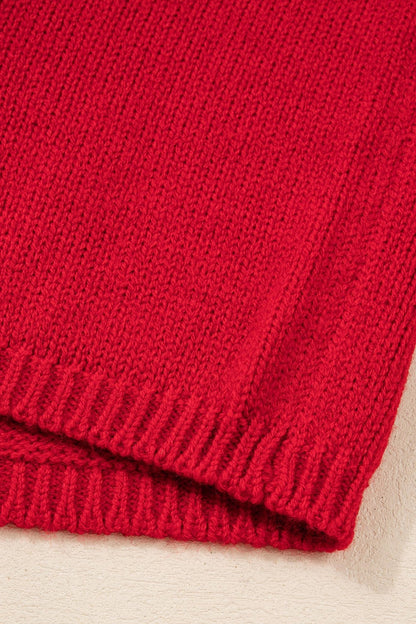 Addison Backless Bubble Sleeve Sweater - Hello Beautiful BoutiqueSweatersThreaded Pear