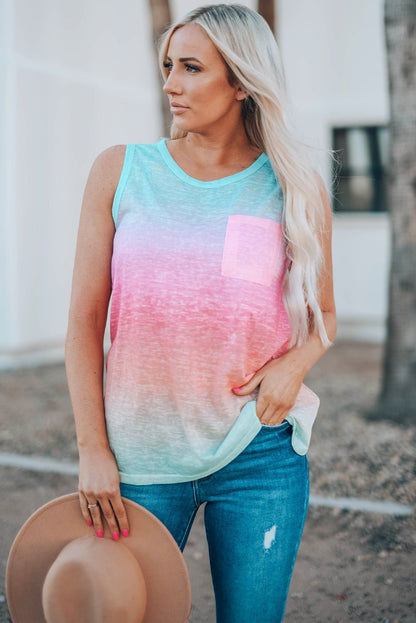 Addison Ombre Tank Top - Hello Beautiful BoutiqueTank TopsThreaded Pear