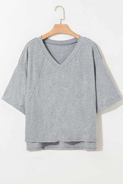 Adelaide Sleeve Oversized T Shirt - Hello Beautiful BoutiqueTops & TeesThreaded Pear