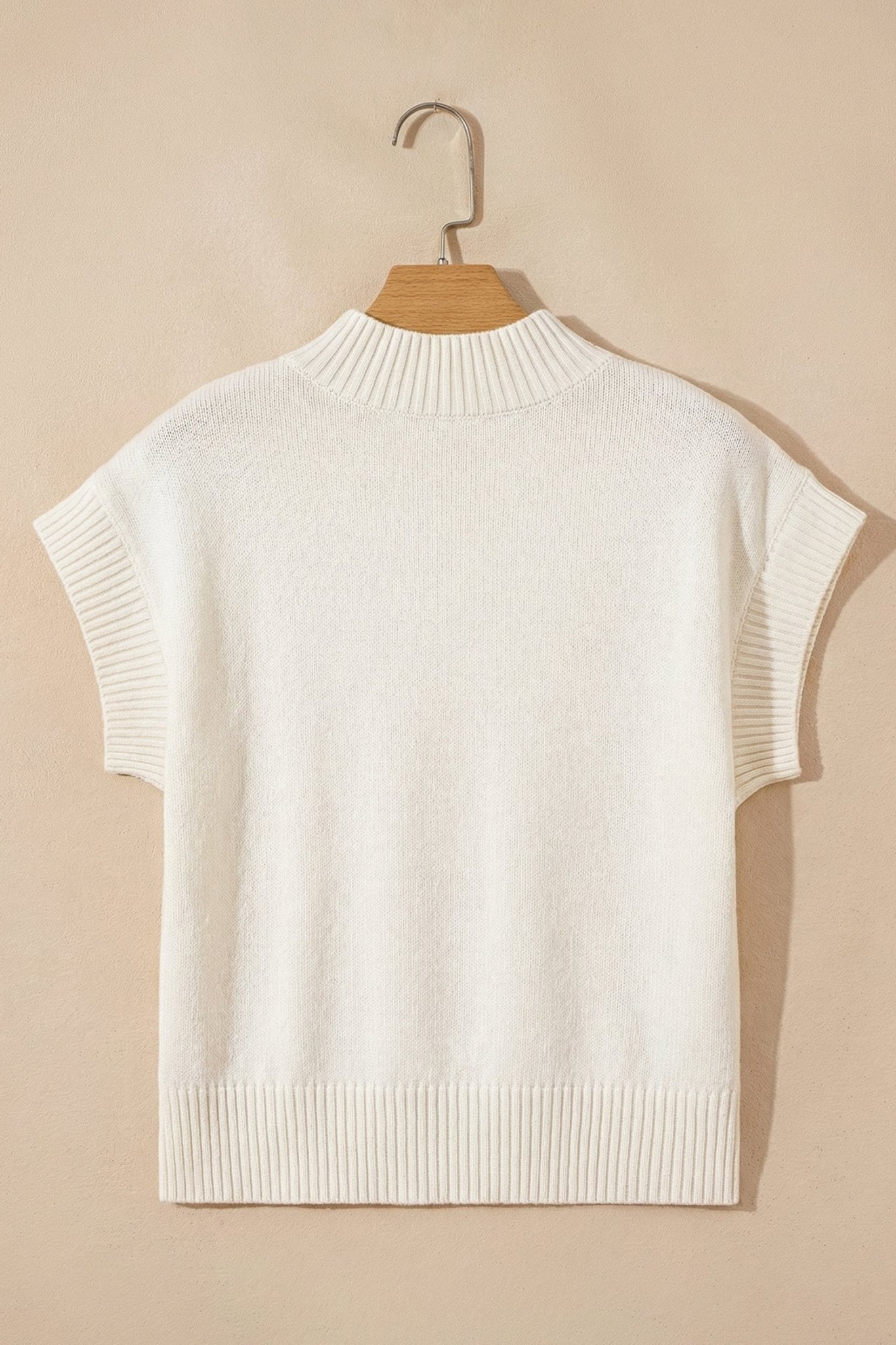 Adele Cropped Short Sleeve Sweater - Hello Beautiful BoutiqueShort Sleeve SweatersThreaded Pear