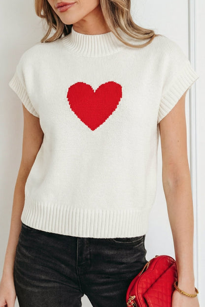 Adele Cropped Short Sleeve Sweater - Hello Beautiful BoutiqueShort Sleeve SweatersThreaded Pear